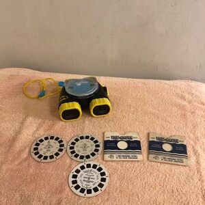 Batman Binoculars View Master With 3 View Master Reels